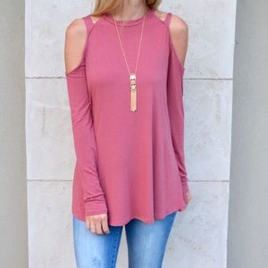 Brand NEW! Rust Cut Out Top